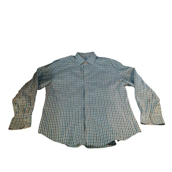 Robert Graham Button Down‎ Shirt Men Sz XL Striped Long Sleeve Designer - Picture 1 of 9